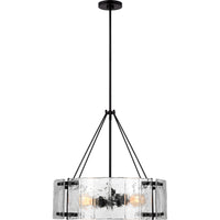 Calvert Chandelier — 24", Aged Iron