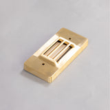 Calvi Outdoor Grille Light - Raw Brass
