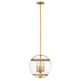 Calvin Medium Orb Pendant - Heritage Brass - by Hinkley