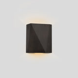 Calx Outdoor Wall Sconce by Cerno - Antique Bronze, up and downlight