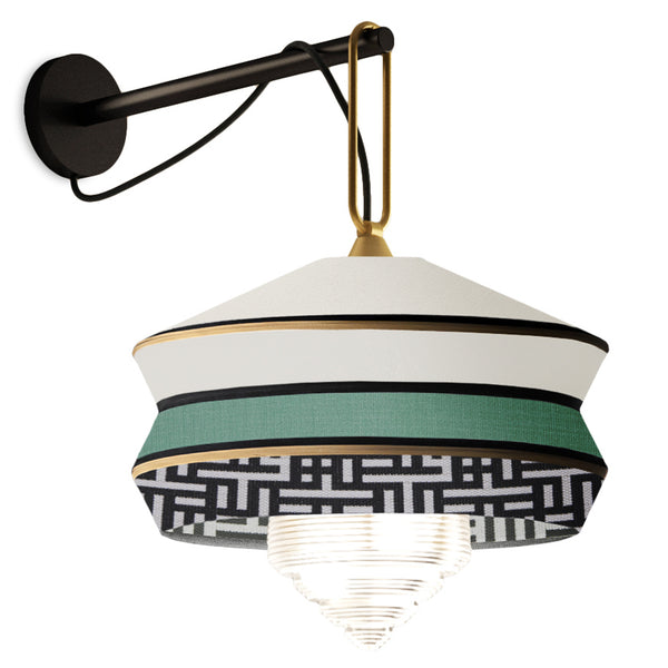 Calypso Antigua Wall Light Mint By Contradi