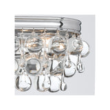 Calypso Bathroom Vanity 23'' Polished Chrome