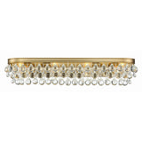 Calypso Bathroom Vanity 33'' Vibrant Gold