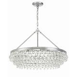 Calypso Crystal Basket Chandelier 30'' Polished Chrome Clear