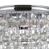 Calypso Flush Mount Polished Chromed By Crystorama - Detailed View1