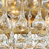 Calypso Flush Mount Vibrant Gold By Crystorama - Detailed View1