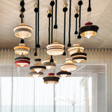 Calypso Martinique Pendant Light Black By Contardi - Lifestyle View4