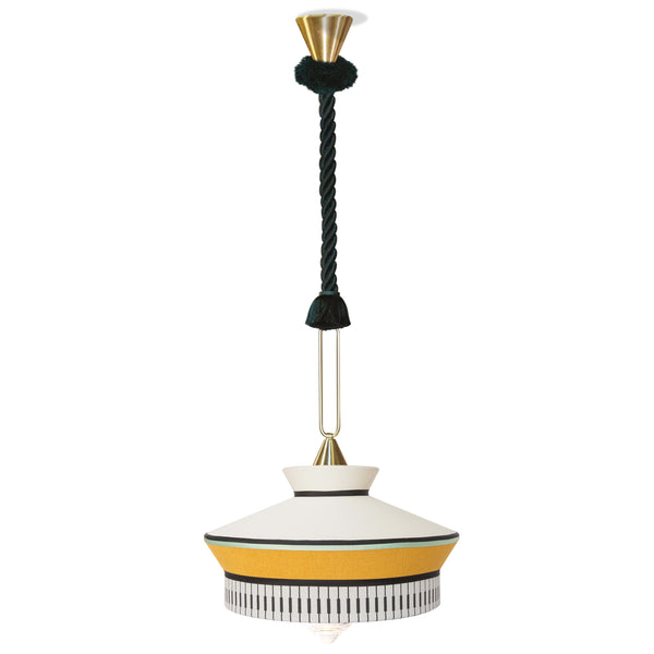 Calypso Martinique Pendant Light Yello By Contardi