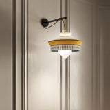 Calypso Martinique Wall Light Yellow By Contradi - Lifestyle View