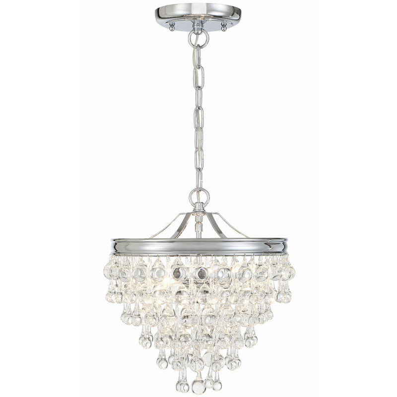 Calypso Pendant Polished Chrome By Crystorama