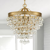 Calypso Pendant Vibrant Gold By Crystorama - Lifestyle View2