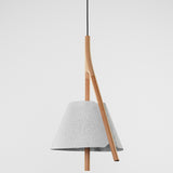 Cambo Pendant Small White By A Emotional Light - Front View