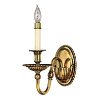 Cambridge Medium Single Light Sconce - Burnished Brass - by Hinkley
