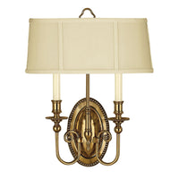 Cambridge Medium Two Light Sconce - Burnished Brass - by Hinkley