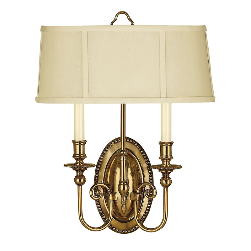 Cambridge Medium Two Light Sconce - Burnished Brass - by Hinkley