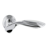 Cameo Door Lever in Polished Chrome by Colombo Design