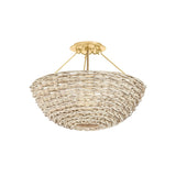 Campo Semi Flush by Troy Lighting