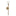 Candlestix Wall Sconce Aged Gold Brass Clear
