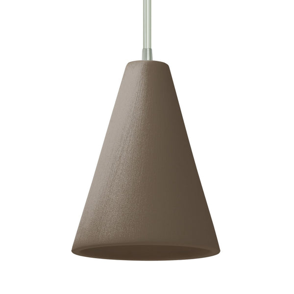 Canes Pendant Light By Geo Contemporary, Color: Brown