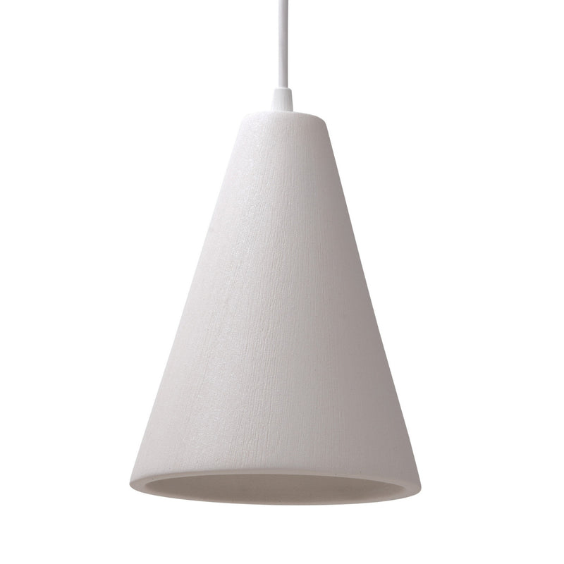 Canes Pendant Light By Geo Contemporary, Color: White