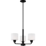 Canfield Chandelier — 19.63 Inch, Midnight Black