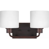 Canfield Vanity Light — 14.25 Inch, Bronze