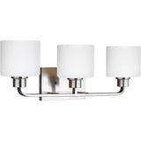 Canfield Vanity Light — 23.13 Inch, Brushed Nickel