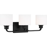 Canfield Vanity Light — 23.13 Inch, Midnight Black