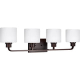 Canfield Vanity Light — 31.88 Inch, Bronze