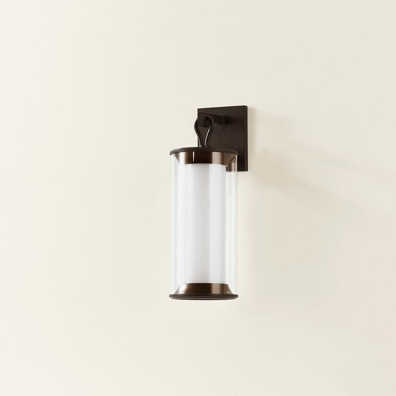 Cannes Exterior Wall Sconce Small By Troy Lighting Side View