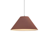Canyon Clay Avola Small Ceramic Pendant by Justice Design