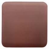 Canyon Clay Ceramic Small Square Backlit ADA Color Selectable Wall Sconce by Justice Design