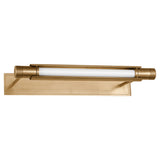 Capa Picture Light Small Hand Rubed Antique Brass By Visual Comfort Modern - Front View