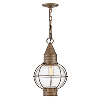 Cape Cod Medium Hanging Lantern - Burnished Bronze - by Hinkley
