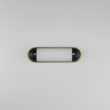 Capsule LED CCT Vanity Light Small Black Natural Aged Brass By Maxim Lighting