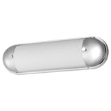 Capsule LED CCT Vanity Light Small Black Polished Chrome By Maxim Lighting1