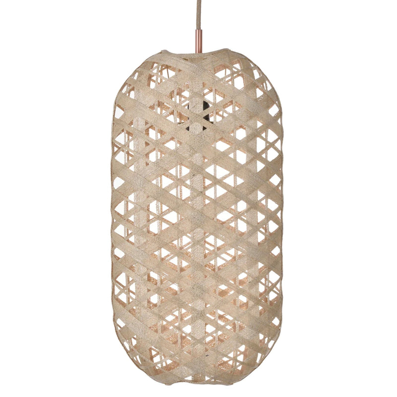 Capsule Pendant Light By Forestier, Size: Medium, Finish: Natural