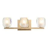 Carleton Bath and Vanity Light 18 Inch Aged Gold Brass