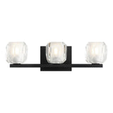 Carleton Bath and Vanity Light 18 Inch Matte Black