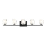 Carleton Bath and Vanity Light 32 Inch Matte Black