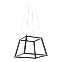 Carlington Chandelier 16 Inch Matte Black