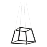 Carlington Chandelier 16 Inch Matte Black