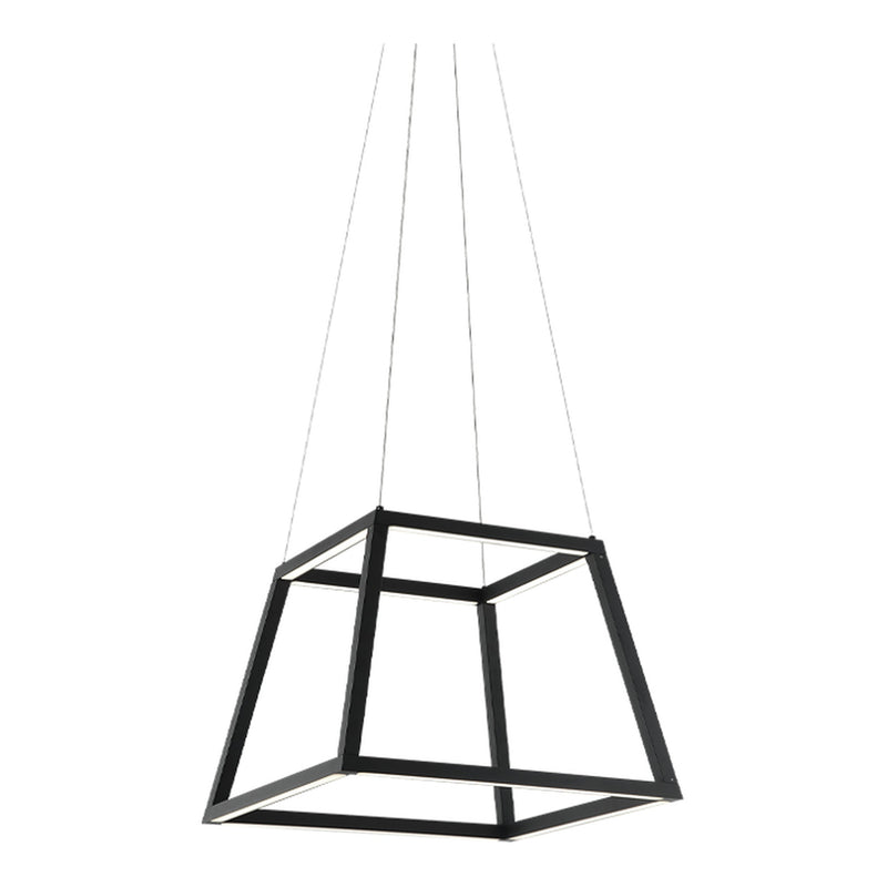 Carlington Chandelier 16 Inch Matte Black