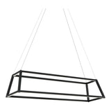 Carlington Chandelier 46 Inch Matte Black
