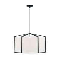 Carlyn Chandelier 24'' Black