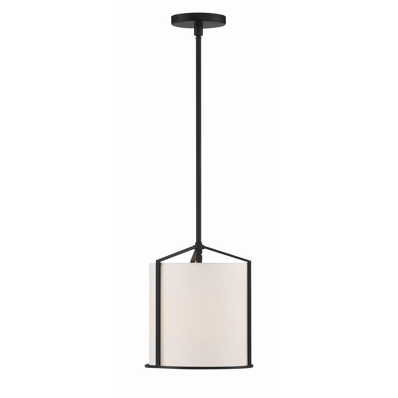 Carlyn Pendant 10'' Black