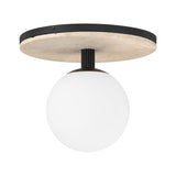 Carnagie Flush Mount 15 Inch Matte Black by Eurofase