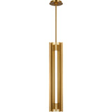 Carson Narrow Pendant — 5 3/8", Burnished Brass