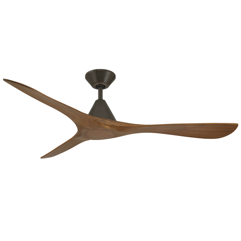 Carve Fan 60 Inch Bronze Distressed Koa By Modern Forms