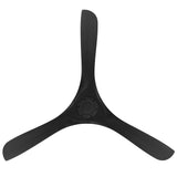 Carve Fan 60 Inch Matte Black By Modern Forms - Down View1